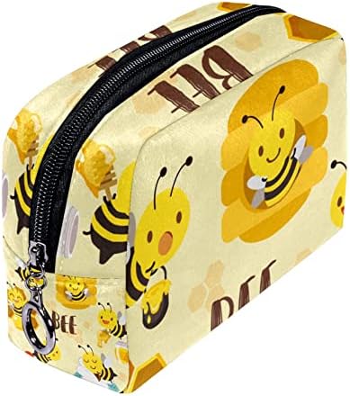 Tbouobt kozmetičke vrećice za žene, torba za šminku Travel Toaletska torba Organizator, žuta crtana