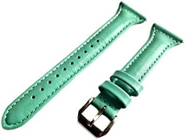 Green Color Slim Band kompatibilan je s fitbitom Versa 2 i Versa Smart Watch Elegant Mekana kožna narukvica