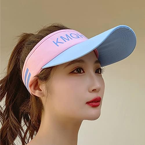 Ljetni šeširi za sunce za žene muškarci lagani rastezljivi sportski šešir za sunce na otvorenom prazni gornji viziri za trčanje tenisa