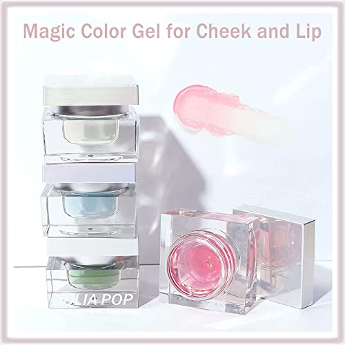 Magic boja mijenja rumenilo za obraz, višenamjenski kremasti Gel rumenilo za obraz & amp ;Lip Liquid Blush Clear