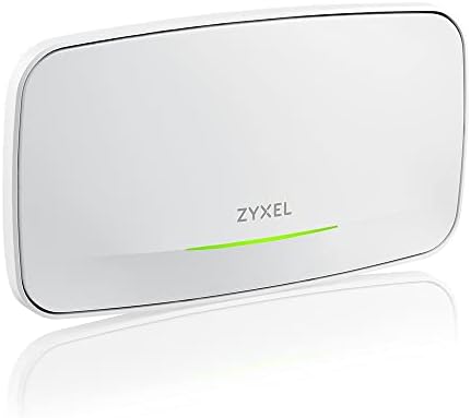 Zyxel WiFi 6E Axe7800 bežična Gigabit Enterprise pristupna točka | TRI-Band operacija | Pametna antena | 2,5g uplink | Mesh | Cloud, App, Direct ili Controller MGMT | Poe ++ | Nebula Pro paket | Vosak640S-6e