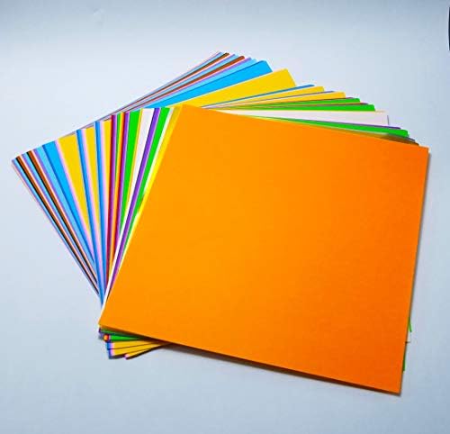 [Taro Origami Studio] Standard 6 inčni jednostrana 23 boje 65 listova Square Easy Fold Premium japanski papir za početnika