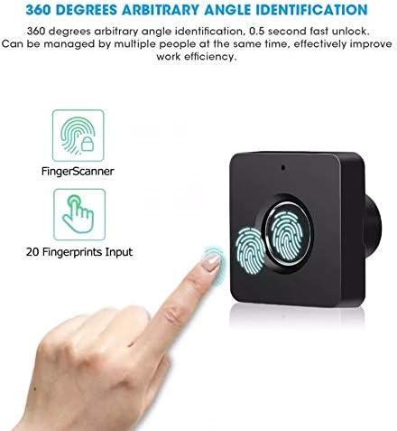 LDCHNH pametna biometrijska brava otiska prsta kući kućica ormara za ladicu ormar za zaključavanje anti krađa bez ključa