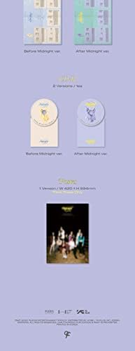 Fris_9 Midnight Gost 4. Mini mini album + poster + praćenje KPOP zapečaćen
