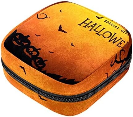 Happy Halloween sanitarne torba za salvetu, tamponi sakupljaju držač torbicu, prvo razdoblje za djevojke za