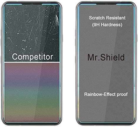 Mr. štit [3-pakovanje] dizajniran za LG G7 Fit [kaljeno staklo] zaštitnik ekrana sa doživotnom zamjenom