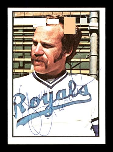 Dennis Leonard Autographing 1978 SSPC kartica br. 220 Kansas City Royals SKU # 172360 - bejzbol autogramirane kartice