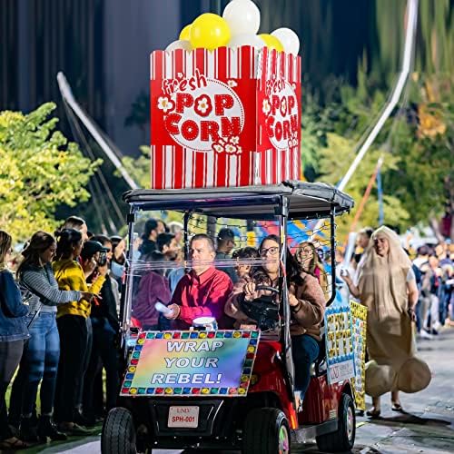 Giant kokice kutija sa 40 kom baloni Stand Up 3D kokice kutija Kartonska Stand Up gigant film kokice za film tematske Karneval stranke i Party Dekoracije, 31.5 Inch