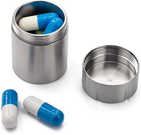 TISUR Titanium Privezak za ključeve + džepna kutija za pilule