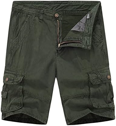 Miashui s džepom telefona muški ljetni trend čvrstih boja kratke hlače labave pantalone ravne sportske hlače na otvorenom
