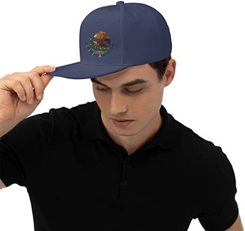 Meksički grb Unisex 3D Print Classic Baseball Cap Snapback ravni račun Hip hop šeširi