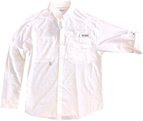 Columbia Muška PFG Omni-Wick Omni-Shade UPF 40 Crystal Springs konvertibilna rukava Shirt Shirt