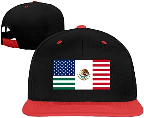 HIFENLI MEXICO zastava i USA zastava Hip Hop Cap Snapback Hat Boys Girls HATS Baseball Hats