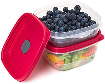MRX Solutions 16-dijelni kontejneri za skladištenje hrane priprema obroka sa poklopcima i otvorima