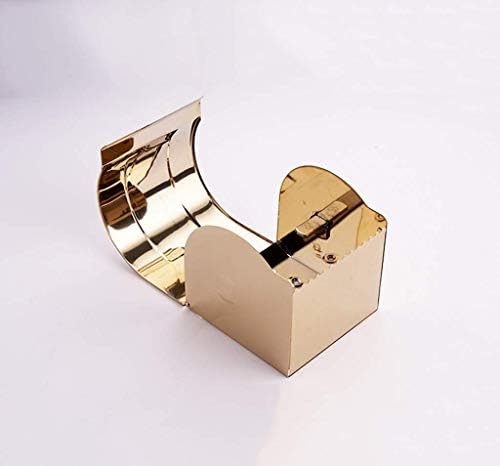 JF-Xuan Gold 304 nehrđajući čelični rolo kutija za toaletni papir Držač ručnika zatvoreni toaletni držač za toaletni tkivo tkiva