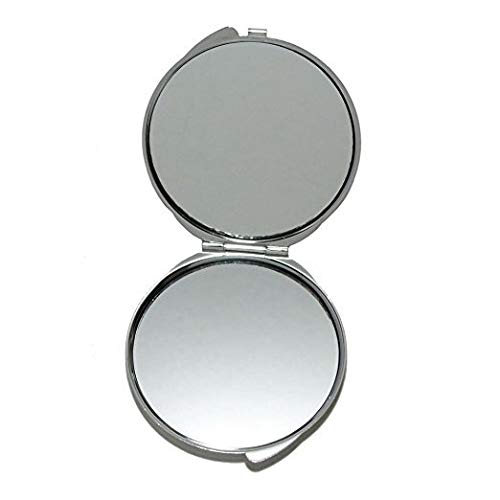Ogledalo, putno ogledalo, tema Sipe džepnog ogledala, prenosivo ogledalo 1 X 2x uvećanje