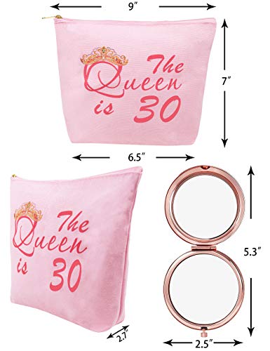 30. rođendanski pokloni za žene, 30. rođendanski pokloni torba za šminkanje, rođendanski pokloni za 30-godišnju