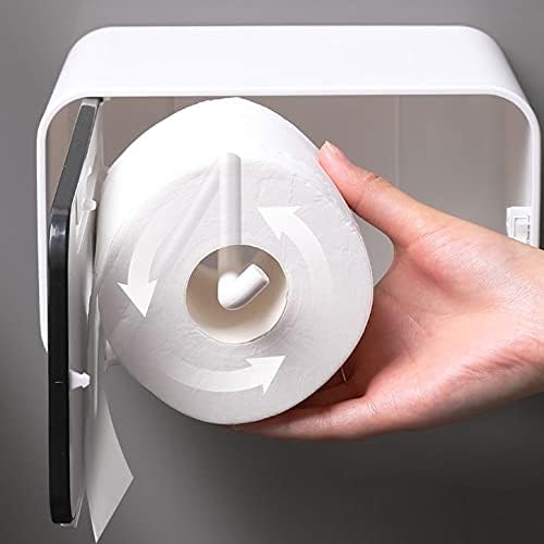 XXXDXDP držač toaletnog papira za kupatilo Vodootporan za držač ručnika za toalet Papir kutija za odlaganje držač toaletne role pribor za kupatilo