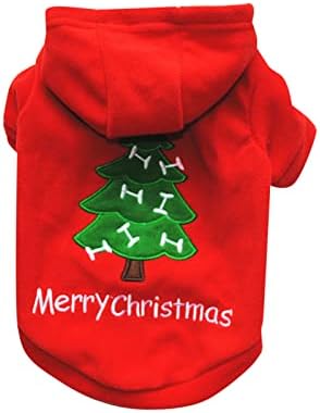 Božićni džemper Holiday Puppy kostim džemper za kućne ljubimce Topli voćnjak Mali džemper Štene Mala i