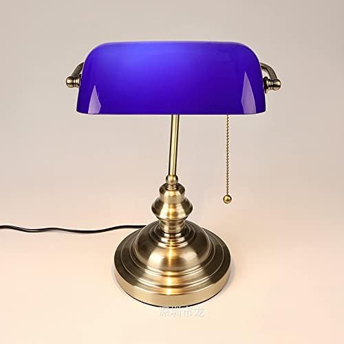 AAXYZX V-intage lampica / stol svjetlo / noćna lampa u kancelarijsku lampu s plavom / bijelom