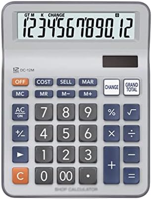 SXNBH Radne površine Kalkulator 12-znamenkasti Kalkulator Business Office Računarski ured Poslovni