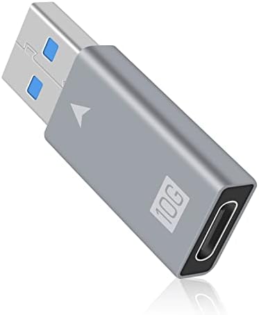 Poyiccot USB C do USB adaptera, USB C ženka za USB muški adapter, 10Gbps USB C ulaz u 5Gbps USB 3.0 Izlazni
