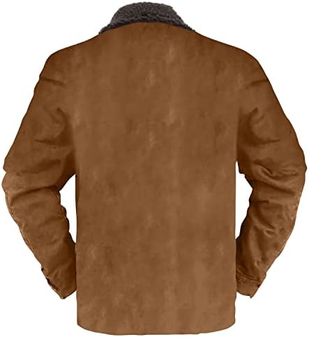 Muška jakna Muška modna slobodno vrijeme dugih rukava topla čvrsta boja jakne s kapuljačom vrhovi gornji odjeća