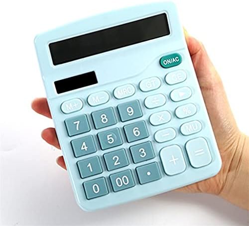 HFDGDFK Digitalni naučni kalkulator 12-znamenkasti stol Solarni kalkulator Alat za financijski poslovni