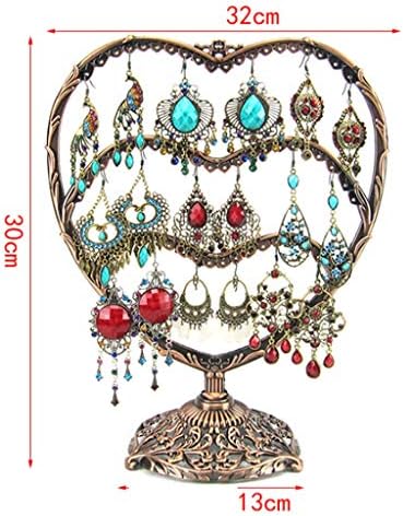 TJLSS Ogrlica za odlaganje stalak za odlaganje nakita, stalak za skladišni ormar za nakit, Naušnice nakita