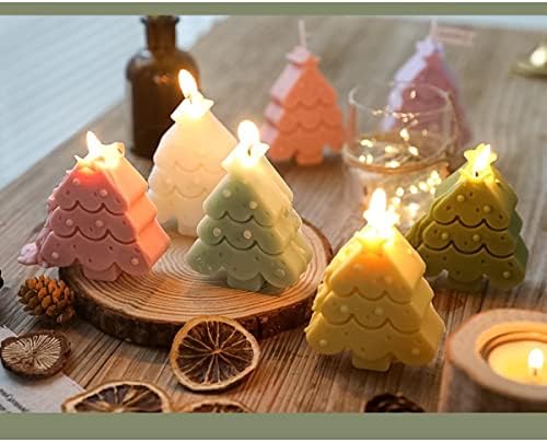7 kom svijeće za jelku / mirisne svijeće | Božićni ukrasi aromaterapija eterično ulje i parafin |