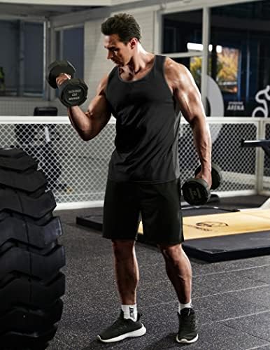 Coofandy muns tenkovi za vježbanje 3 pakovanja Brza suha teretana mišića za trening sporta Sportska fitnes bodybuilding