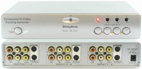 SHINYBOW - SB-5430 - 4x2 kompozitni / s-video / audio preusmjeravanje