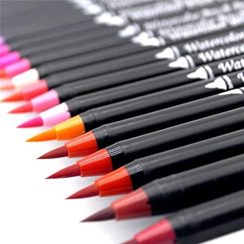 Lukeo 120 boja akvarelne olovke set dual tip četkica Art olovka za crtanje slikanje kaligrafski umjetnički