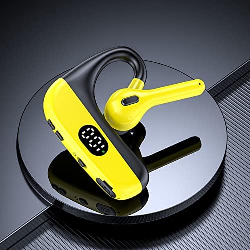 XUNION Single Ear slušalice sa MIC Bluetooth 5.2 Slušalice LED displej Vodootporni slušali bežični