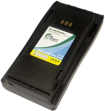 2 Pakovanje - Zamjena za Motorola EP450 bateriju + punjač - kompatibilan s Motorolom NNTN4851A dvosmjerna radio baterija i punjač