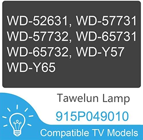 TAWELUN 915P049010 Odgovara za zamjenu za Mitsubshl modele WD-52631, WD-57731, WD-65731, WD-65732