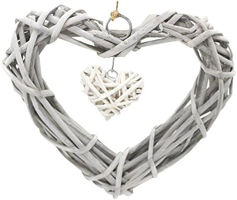 Dekoracija vjenčanica Wicker Početna strana strana stranačka ratana Heart Hanging Supplies Na kućnom