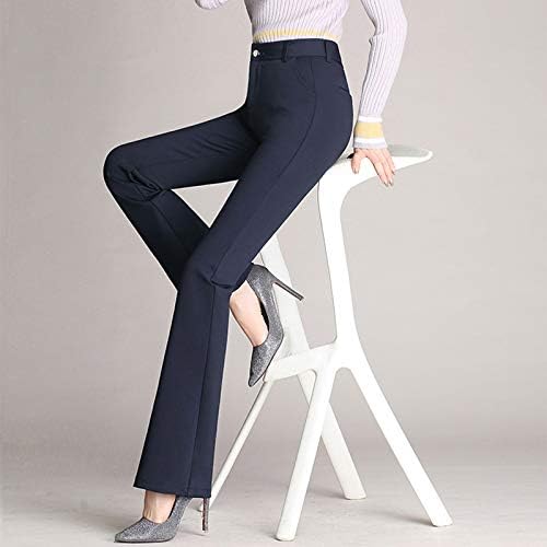 Miashui casual pantalone za žene za žene visoke struke pantalone Slane hlače Hlače haljine