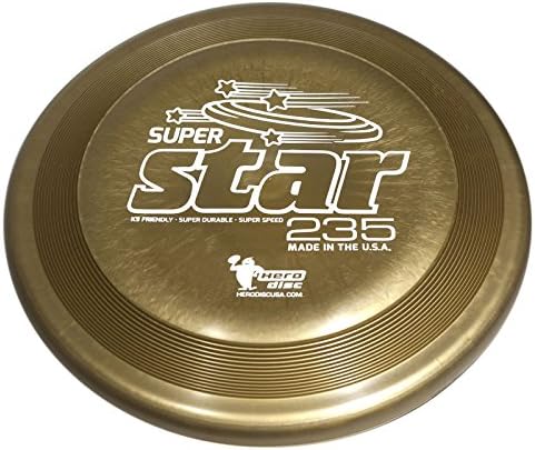 Hero disk Super Star Dog Sport leteći disk, odaberite boju, 235 mm bijela