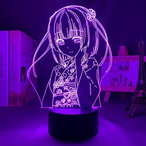 TFJS Anime Yu Yu Hakusho LED svjetlo velike veličine za dekor spavaće sobe noćno svjetlo za