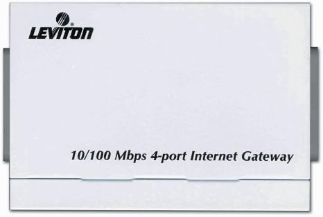 Leviton 47611-GT4 10/100Mbps Internet Gateway sa 4 porta