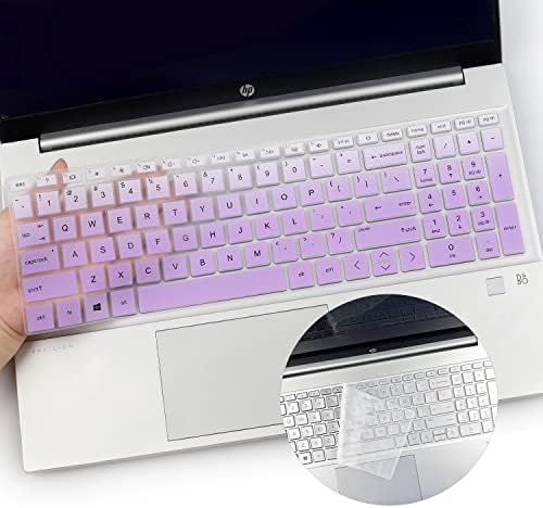 Poklopac tastature 2pcs za 2022 HP Paviljon & HP laptop 15.6 15-EH 15-npr. Serija 15-EG1053CL 15-EG1073CL