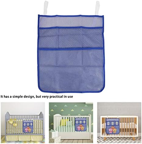 Kisangel kupatilo za kupanje Promjena rublja viseće torbe za torbu za torbu Blue Organizator Mrežni krevetić