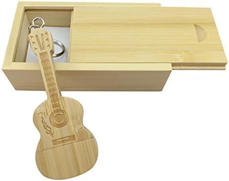 10 kom gitara u obliku gitare u obliku memorije stick USB fleš pogon u okviru Wood