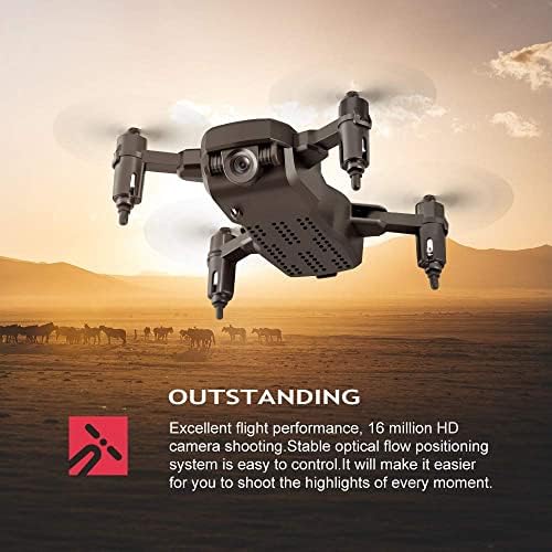 Prendre dron sa kamerom, 4k HD FPV Mini Dron za djecu i odrasle, sklopivi RC Quadcopter sa režimom bez glave,