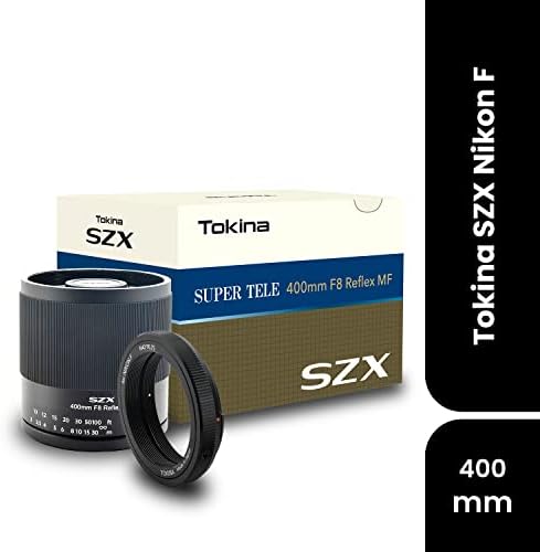Tokina Szx 400mm f/8 Reflex MF objektiv za Nikon F, Crna