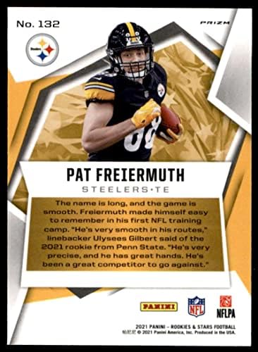 2021 Panini Rookies i zvijezde Pulsar Prizm 132 Pat FreierMuth Pittsburgh Steelers NFL Fudbalska karta