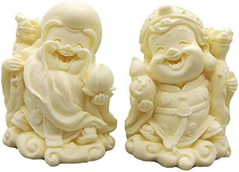 2p / set 3D silikonski kalup vrlo kineskog transakcijskog mitrtskog dana Bože dugovječnosti Par djede bake Otac majke Majčine figure za slatkiš za slanje kandidaža