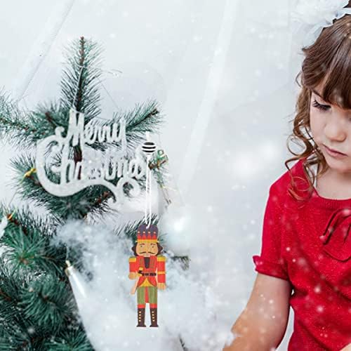 PRETYZOOM 24 kom unutrašnjost trijem Party Holiday Decor igračka tradicionalne figure Božić
