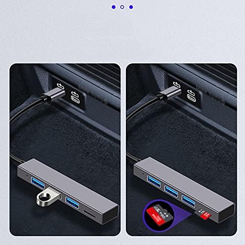 Lhllhl Converter Dual USB interfejs Car U Disk slušanje pjesama Adapter Auto mobilni telefon